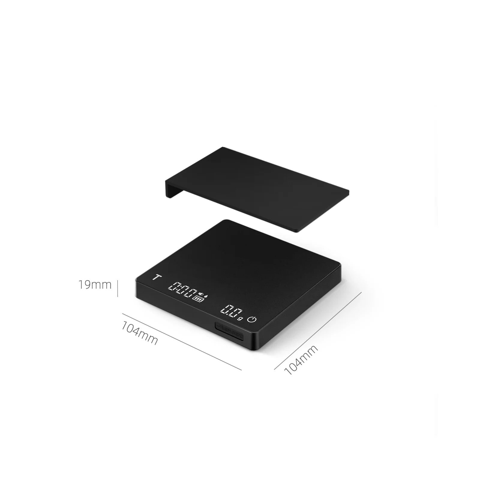 Bascula Para espresso BOMBER mini cube